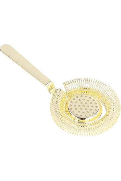 Globy مصفاة كوكتيل ذهبية