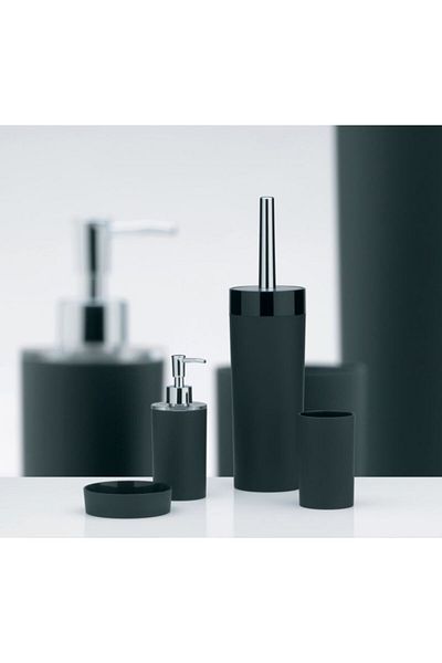Kela Soap dispenser DARK ABS-plastic