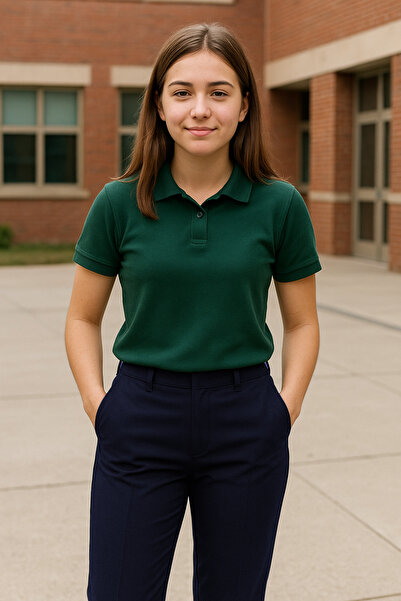 YAKAMEL Esnek Kolej Lise Pantolonu