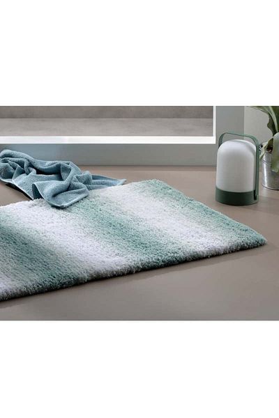 Kela Covoraș de baie Ombre 80x50 cm poliester albastru