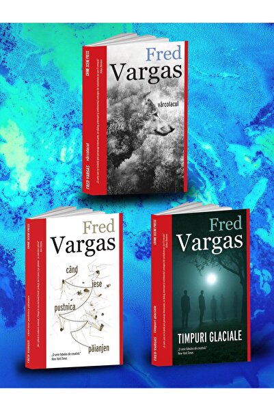 Editura Crime Scene Press Pachet Fred Vargas (3 carti): 1. Cand iese pustnic