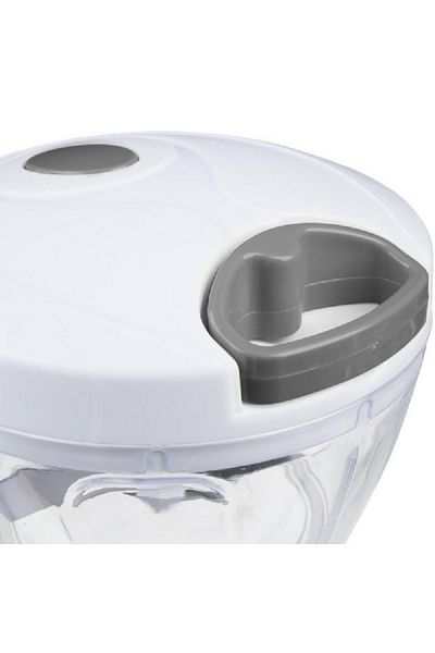 FİVE Simply Smart Polystyrene Manual Mini Food Chopper White and Clear