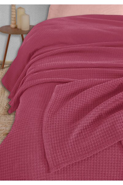 HomeBerry Adaline Dark Pink Single Pique Set 160 X 230 cm