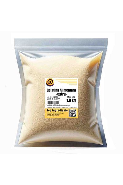 Top Ingrediente Extra Gelatin - Granules - Animal Origin Pork 1kg