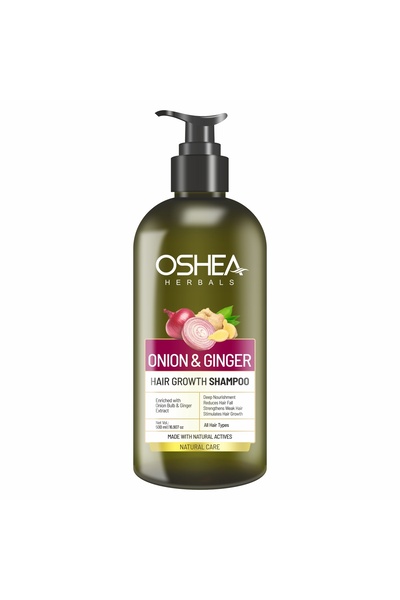 Oshea Herbals Onion And Ginger Hair Growth Shampoo - 500 ml