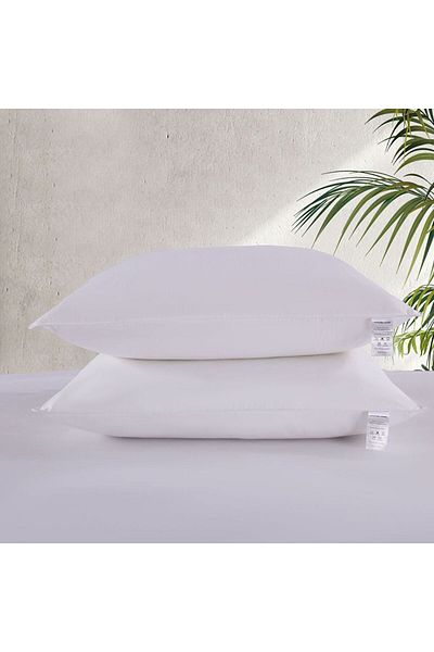 Danube Home Spectra Advanced Duck Feather Pillow 2Pcs Set 50X70Cm White | Cotton/Duck Feather Pillow