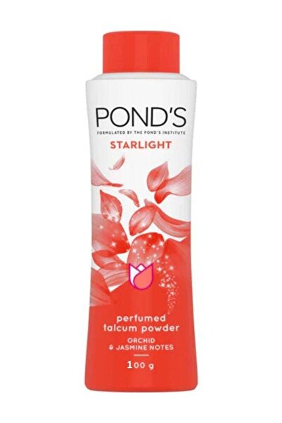 Ponds بودرة التلك ستارلايت برائحة الأوركيد والياسمين 100 غرام