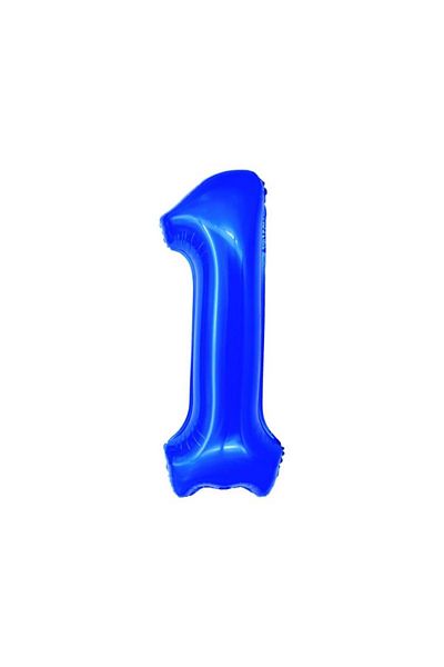 daço Minge folie Cifra 1 Daco albastră, 100 cm