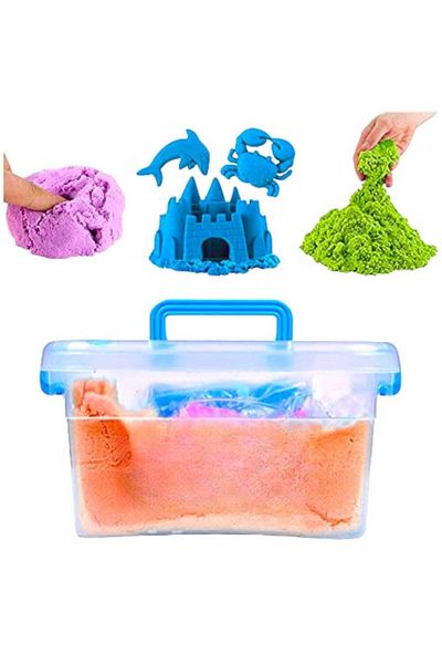 Toybox Magical Play Sand Toy 100% Gluten-Free Stress And Anxiety Reliever-Assorted 3kg