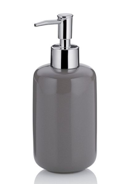 Kela ISABELLA grey-brown ceramic soap dispenser