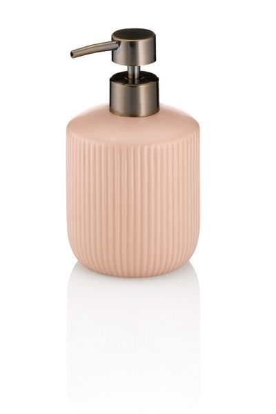 Kela Adele pink ceramic soap dispenser 400 ml