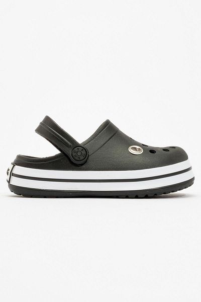 CCWAY AYAKKABI Children's Sabo Slippers 26-30 Black