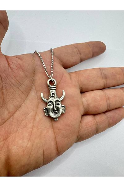Herşey Nota Demon Hunter – Dean Winchester Supernatural Unisex Necklace (60 cm Chain)