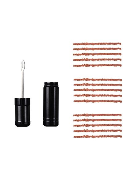 Choice Black Portable Bike Tubeless Tire Fast Repair Kit Ultralight Tyre Puncture Sealant Rubber Stripe Dri