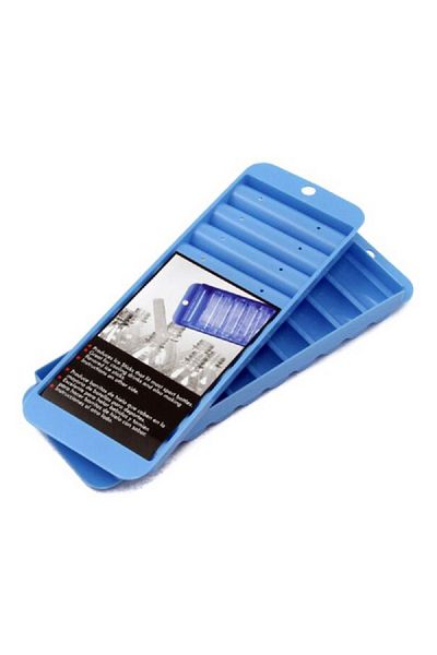 Chef Craft Solid Plastic 10-Sticks Sport Bottle Ice Cube Tray Blue