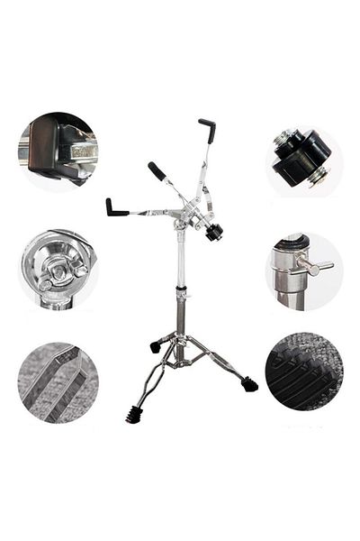 Choice Portable Snare Drum Stand Height Adjust Instrument Holder Snare Drum Base Drum Bracket for 12''~1...