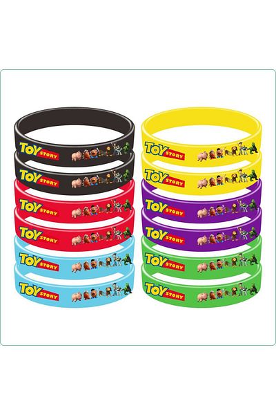 Miniso 12pcs Bracelet Miniso Toy Story Party Favors Birthday Party Supplies Gift Bag Goody Bag Pinata Fille