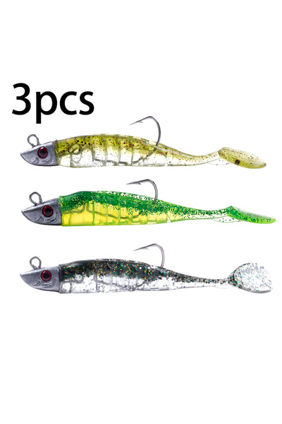 Choice طُعم هينججيا الناعم المصنوع من السيليكون برأس صيد 9 سم - 15 جم، 234 لو...