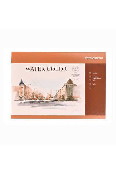 Choice 1pc medium grain 1Pc 300/㎡ vinyl watercolor book 8K16K32K portable color lead hand drawn book waterc