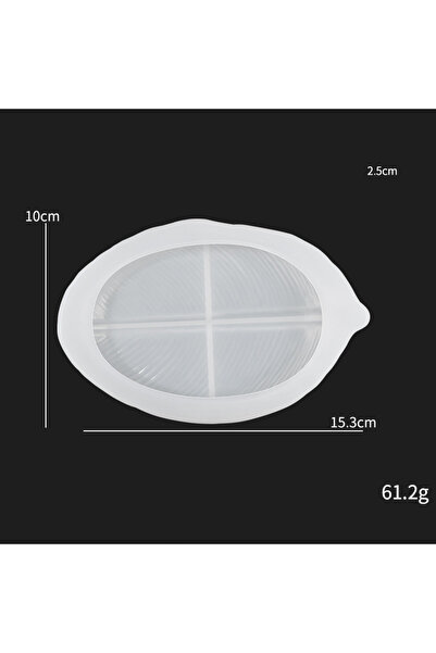 Choice قالب ورقة 1 قطعة صينية منظم أوراق الشجر DIY قالب سيليكون منظم مرآة أور...
