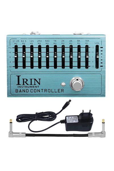 Choice AN-40 With EU Plug IRIN AN-40 Electric Guitarra Effect Pedal Controller Equalizer 10 Band Pedal Effe