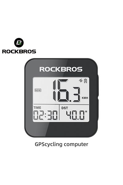 ROCKBROS 29210017001 ROCKBROS Bike Computer GPS Speedometer Road Bike MTB Waterproof Automatic Digital Stopwa