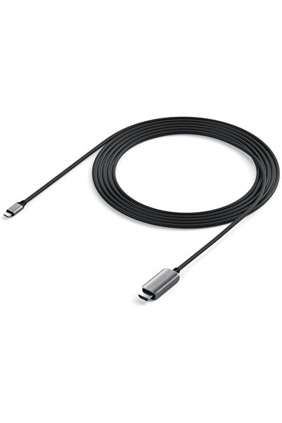 Satechi كابل USB-C إلى HDMI 2.1، يدعم دقة 8K بمعدل 60 هرتز، ودقة 4K بمعدل 120 هرتز