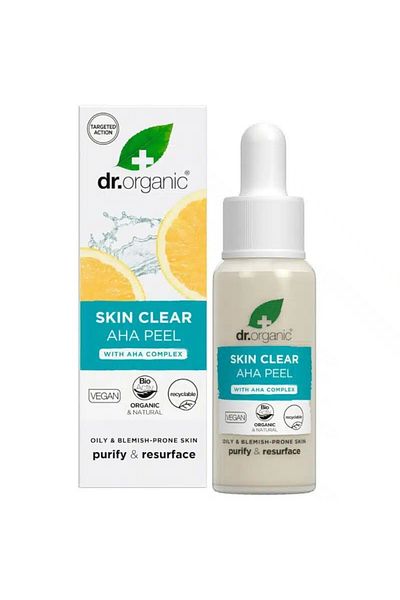 Dr. Organic Exfoliating Dr Skin Clear with AHA complex 30 ml