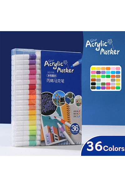 Choice 36 Colors B 24-168 Colors Oily Art Marker Pen Set for Draw Double Headed Sketching Oily Tip Based Ma
