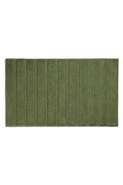 Kela Megan bath mat 100% cotton moss green 80.0x50.0x1.6cm
