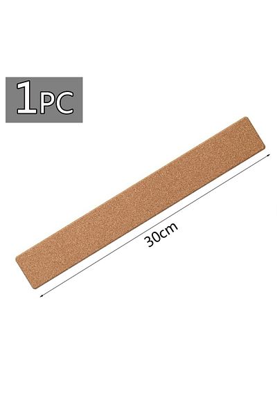 Choice 1 piece 1pc 30cm Cork Board Strips Self Adhesive Bulletin Cork Board for Wall Desk Home Bedroom Offi