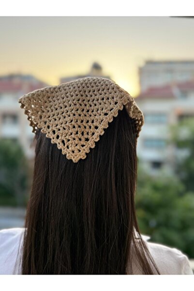 BMU Handmade Knitted Bandana – Breathable Hair Accessory | Bohemian, Vintage & Stylish Style