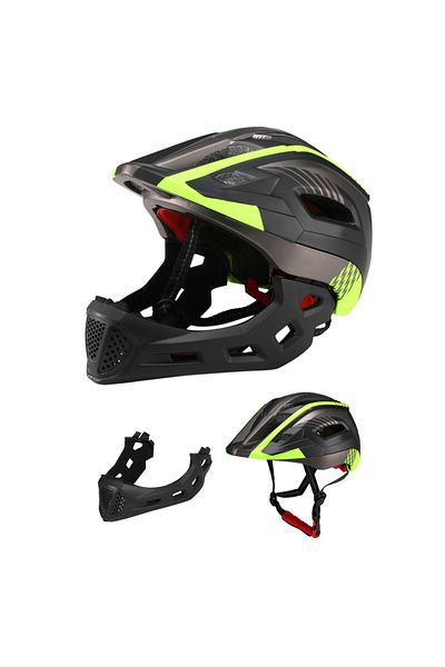 Choice As picture Lixada Kids Detachable Full Face Bike helmet Children's Sports Child Cycling mtb Motorcyc