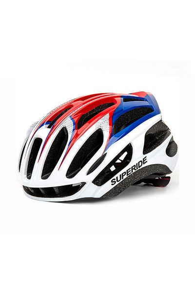 Choice L(58-62) Red Blue SUPERIDE Integrally-molded Mountain Road Bike Helmet Sports Racing Riding Cycling