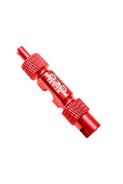 Choice Red Mountain Bike Valve Core Remover Tool Anti-slip and Labor-saving Core Tool for Bicycles and Any