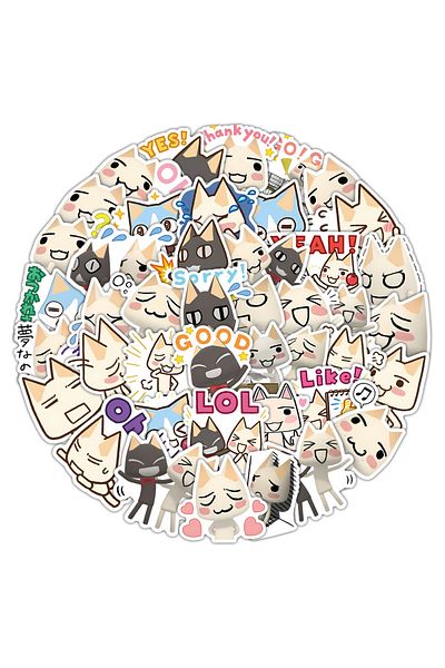 Choice 50PCS Cute Cartoon Inoue Toro Graffiti Stickers for Bicycle Hand Account Pencil Case Decals