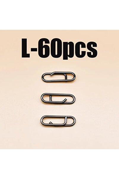 Choice مشابك تثبيت سريعة من Topranc مقاس 23 مم، 60 قطعة، مشبك تثبيت سلس من ال...