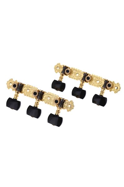 Choice as shown Alice AOS-020B3P 1 Pair Gold-Plated 3 Machine Head Classical Guitar String Tuning Keys Pegs