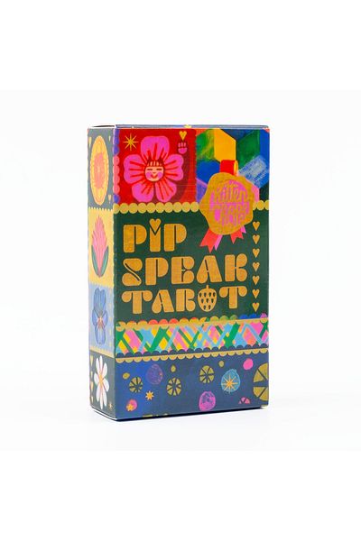 Choice مجموعة بطاقات تاروت مارسيليا TK84K Pipspeak Tarot للتجمعات العائلية، 83 بطاقة تفاعلية للحظ