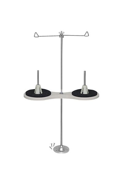 Choice 1 PCS 228776 2 Spool Thread Stand + Metal Base #228776 For Household / Industrial Sewing Machine Acc