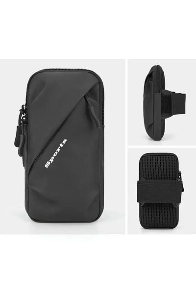 Choice black Running Phone Holder Jogging Bags for iPhone Samsung Universal Waterproof PU Sports Armband Ph