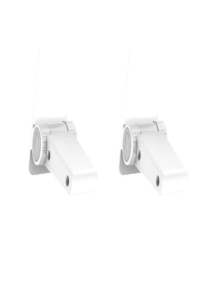 Choice 2PCS White 2PCS Childproof Door Lever Lock Prevents Toddlers from Opening Doors Easy One Hand Operat