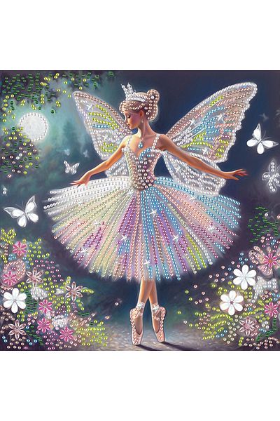 Choice flower fairy DIY flower fairy 5D Special Shape Diamond Art Kits for Beginners, Diamond Art Painting