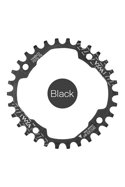 Choice 30T Black VXM Bicycle 104BCD Crank CNC Narrow Wide Chainwheel MTB Bike 30/32/34/36/38/40/42/44/46/48