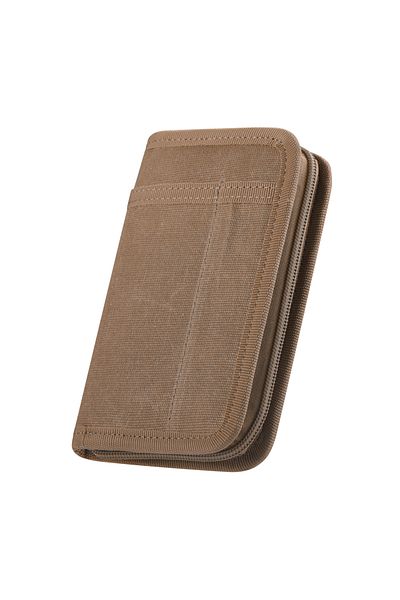 Choice Brown Journal Cover for Field Notes Notebooks Waxed Canvas Pocket Notebook Cover Sleeve for Outdoor