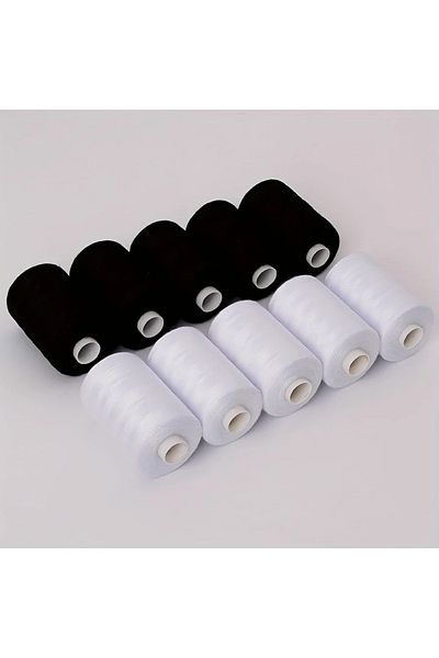 Choice I Color 402 Hand Sewing Thread 1000 Yards Sewing Machine Thread DIY Home Polyester Thread 10 Color .