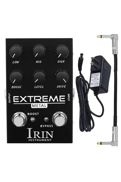 Choice AN-42 With US Plug IRIN EXTREME Metal Distortion AN-42 Guitar Effect Pedal High Gain Overdrive Effec