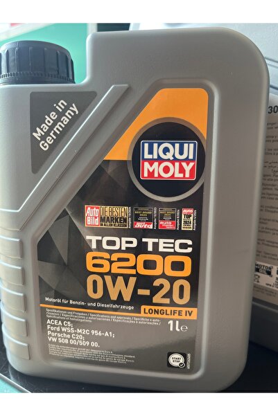 LİQMOLY Lıquımoly toptec 6200 0w20 1lt otolub20787