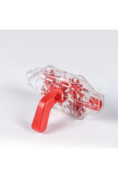 Choice Red Quick Release/Install Bike Chain Cleaner Transparent Visual Immersion Chain Cleaner Road Bike Cl