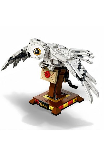 Miniso Come With 1 Figure 75979 Miniso Disney 630Pcs White Owl Messenger Hedwiger 75979 Building Blocks Bri